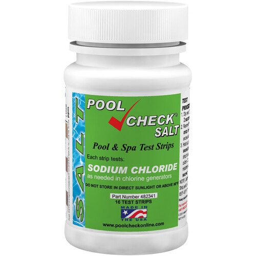 Pool Check Salt Test Strips - 16pk