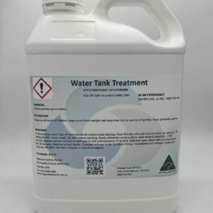 Water tank treatment
