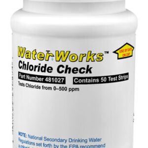 Water works chloride check