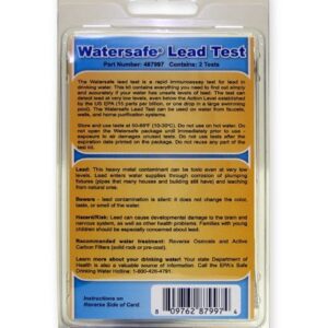 Watersafe lead test